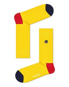 Носки Embroidery Smiley Sock BSM01 2200 Happy socks