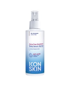 Сыворотка спрей Acne Free Solution 100 мл Re Program Icon skin