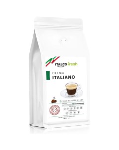 Кофе в зернах Crema Italiano 500 гр Italco