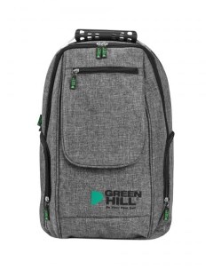 Рюкзак с клапаном серый серый Green hill