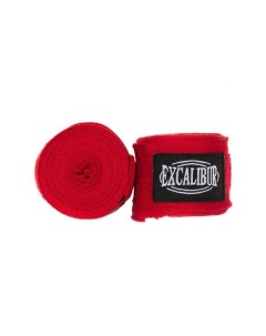 Бинты боксерские Красные 3 5 м Excalibur