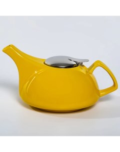 Чайник заварочный керамика 0 9 л с ситечком Феличита Глазурь 109 06116 Elrington
