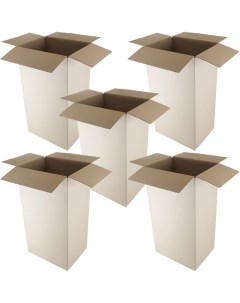Гофрокартонная четырехклапанная большая коробка для маркетплейсов Ццц.стулья.сайт