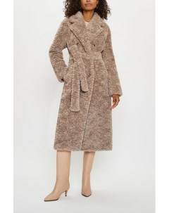 Шерстяное пальто халат с поясом Electrastyle