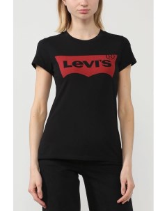 Хлопковая футболка с логотипом Levi's®