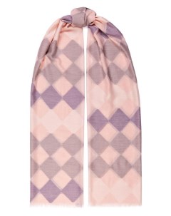 Шелковый шарф с принтом Eleganzza