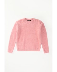 Розовый пуловер с мягким ворсом Guess