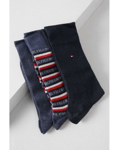 Подарочный набор 3 пары классических носков Tommy hilfiger