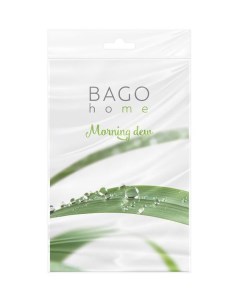 Ароматическое саше для дома Утренняя роса Bago home