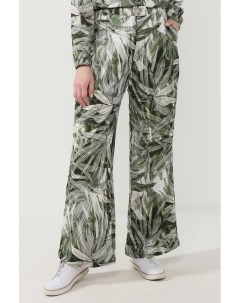 Широкие брюки с растительным принтом Paola ray