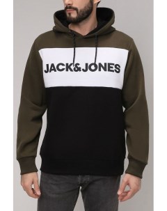 Худи в стиле колорблок Regular fit Jack & jones