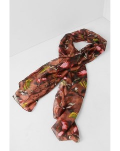 Шелковый шарф с принтом A + more