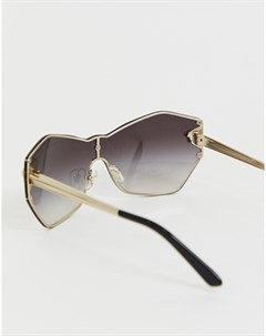Массивные солнцезащитные очки 0VE2182 Versace
