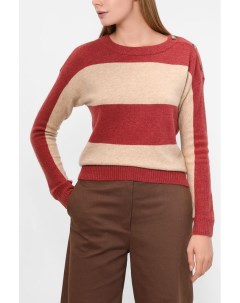 Шерстяной пуловер в полоску Esprit casual