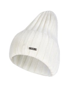Однотонная шапка фактурной вязки Pulka