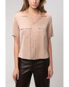 Блуза с накладными карманами Cut & pret
