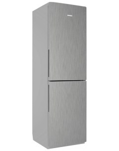 Двухкамерный холодильник RK FNF 172 серебристый металлопласт правый Pozis