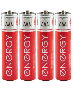 Батарейка R03 4S AAА 4шт 104408 Energy