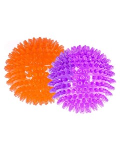 Игрушка для собак резиновая Мяч игольчатый фиолетовая 8cм Великобритания Rosewood