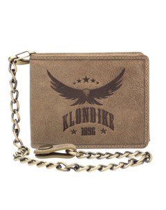 Бумажник KLONDIKE KD1013 02 Harry Eagle коричневый Klondike 1896