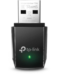 Wi Fi адаптер Tp Link Archer T3U Черный Tp-link