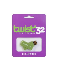Флешка Qumo Twist QM32GUD TW PISTACHIO 32Gb Зеленая