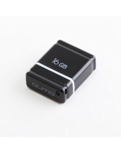 Флешка Qumo Nano USB 2 0 QM16GUD NANO B 16Gb Черная