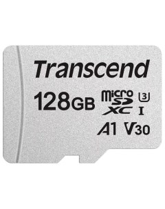 Карта памяти Transcend microSDXC UHS I U3 128 ГБ
