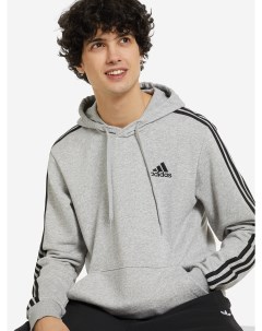 Худи мужская Essentials Серый Adidas