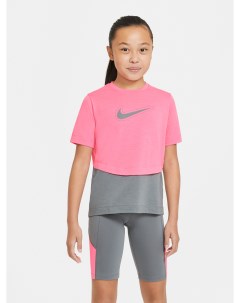 Футболка для девочек Dri FIT Trophy Розовый Nike