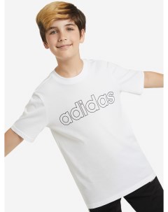 Футболка для мальчиков Essentials Logo Белый Adidas