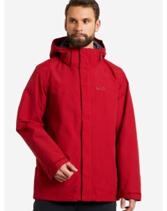 Куртка 3 в 1 мужская Gotland Красный Jack wolfskin