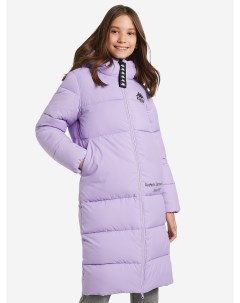 Пальто утепленное для девочек Фиолетовый Kappa