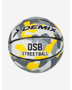 Мяч баскетбольный DSB Streetball Серый Demix