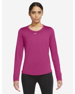 Лонгслив женский Dri FIT One Розовый Nike