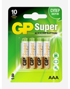 Батарейки щелочные LR03 CR8 Super Alkaline ААА 8 шт Мультицвет Gp