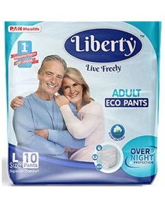 Подгузники трусики Eco Pants L 10 Liberty