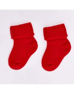 Носки для младенцев Красные Полный плюш Wool & cotton