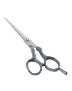 Ножницы парикмахерские прямые с микронасечками 5 5 цвет серый Dewal professional