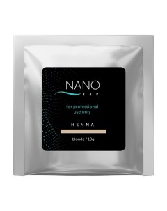 Хна для бровей в саше русый NanoTap blonde 10 гр Nano tap