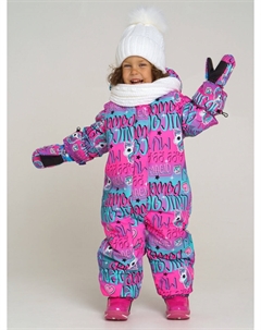 Зимний комбинезон из мембранной ткани для девочки Playtoday newborn-baby