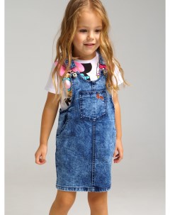 Сарафан текстильный джинсовый для девочки Playtoday kids