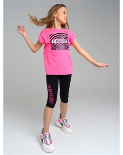 Комплект для девочки: футболка, леггинсы Playtoday tween