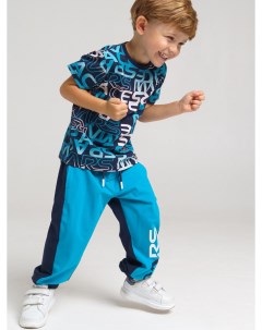 Комплект трикотажный для мальчика футболка брюки Playtoday kids