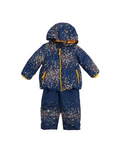 Комплект для девочки синие куртка полукомбинезон Playtoday baby