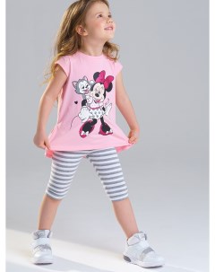 Комплект Disney футболка бриджи для девочки Playtoday kids