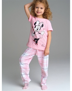 Пижама: футболка и брюки для девочки Disney Playtoday kids