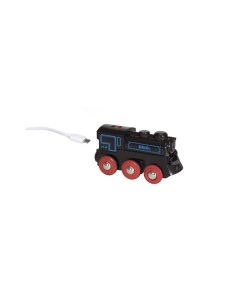 Подзаряжаемый паровоз с mini USB кабелем Brio