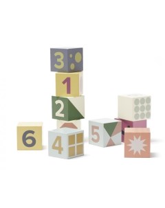Деревянная игрушка Кубики с цифрами Edvin Kid's concept