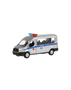 Машина металлическая FORD Transit полиция 12 см Технопарк